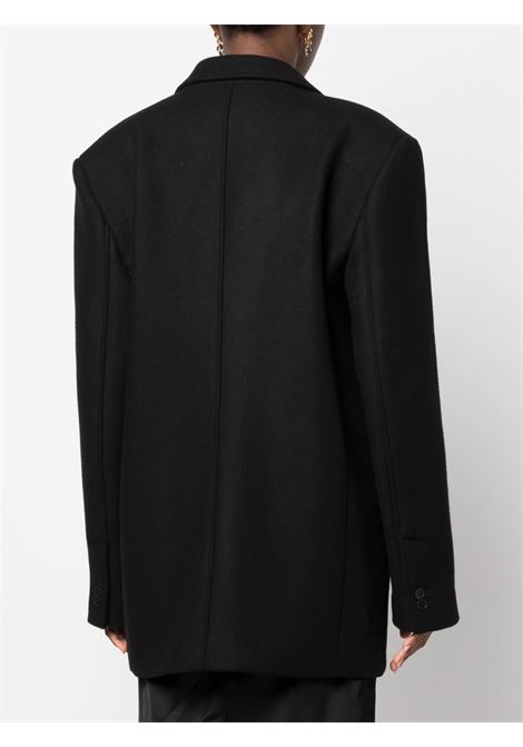 Cappotto Koon doppiopetto in nero Loulou Studio - donna LOULOU STUDIO | KOONBLK